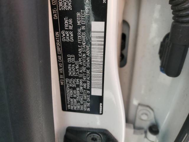 YV4902DZ6D2447113 - 2013 VOLVO XC60 T6 WHITE photo 13