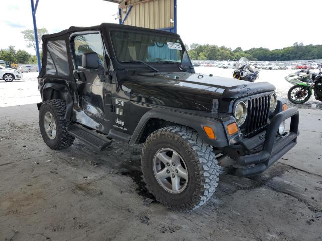 1J4FA39S66P775121 - 2006 JEEP WRANGLER X BLACK photo 4
