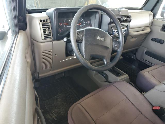 1J4FA39S66P775121 - 2006 JEEP WRANGLER X BLACK photo 8