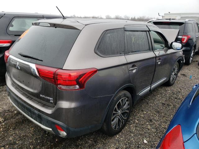 JA4AD3A30GZ019215 - 2016 MITSUBISHI OUTLANDER SE ნაცრისფერი ფოტო 3