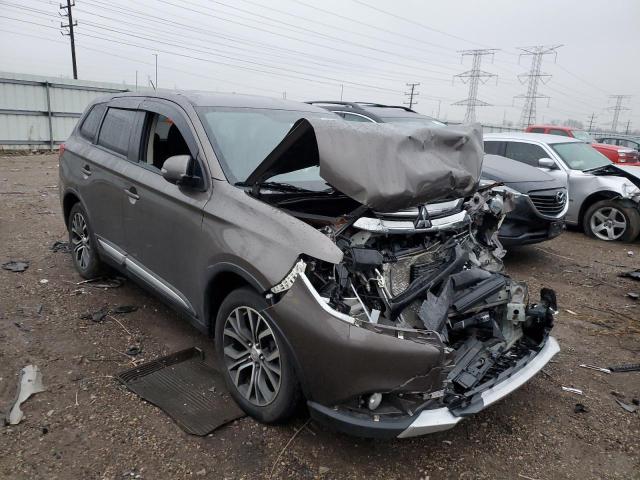 JA4AD3A30GZ019215 - 2016 MITSUBISHI OUTLANDER SE ნაცრისფერი ფოტო 4