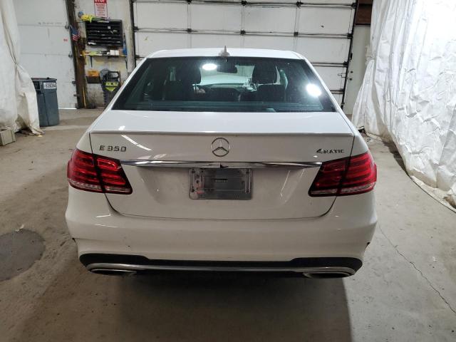 WDDHF8JB5GB200327 - 2016 MERCEDES-BENZ E 350 4MATIC WHITE photo 6