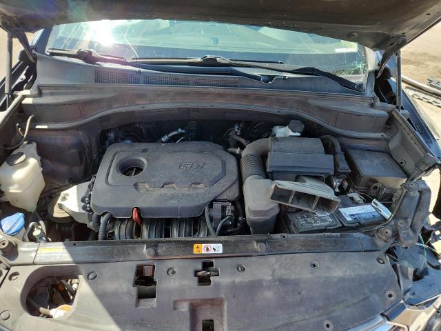 5NMZU3LB3HH001343 - 2017 HYUNDAI SANTA FE S Azul foto 12