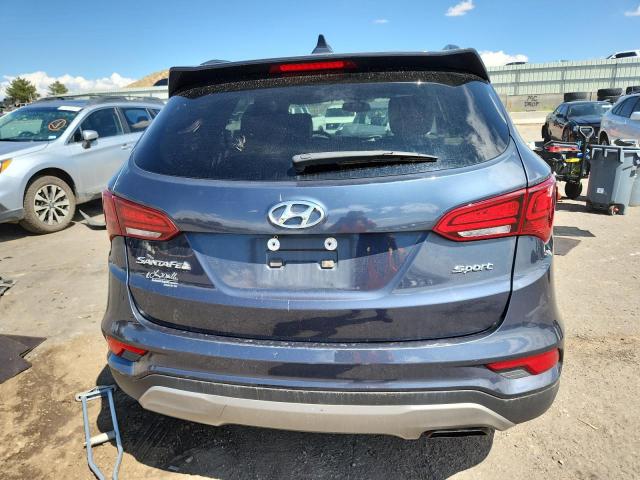 5NMZU3LB3HH001343 - 2017 HYUNDAI SANTA FE S Azul foto 6