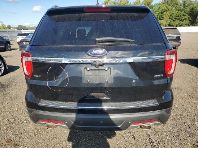 1FM5K8D85JGC89315 - 2018 FORD EXPLORER XLT Սև լուսանկար 6