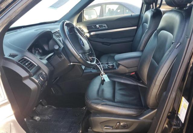 1FM5K8D85JGC89315 - 2018 FORD EXPLORER XLT Սև լուսանկար 7