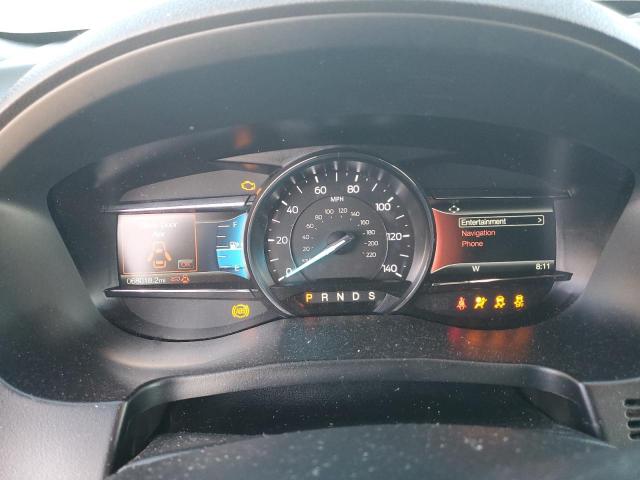 1FM5K8D85JGC89315 - 2018 FORD EXPLORER XLT Սև լուսանկար 9