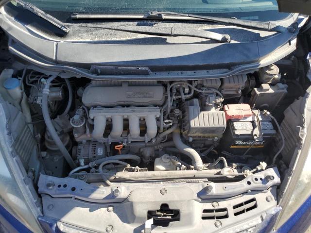 JHMGE8H38DC055733 - 2013 HONDA FIT BLUE photo 11