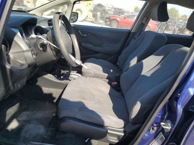 JHMGE8H38DC055733 - 2013 HONDA FIT BLUE photo 7