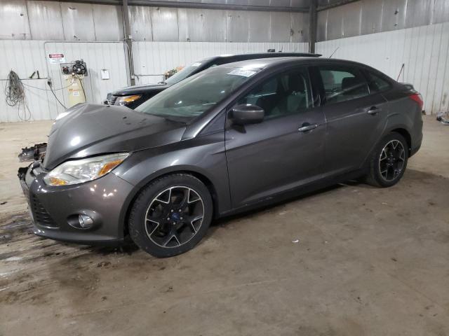 1FAHP3F22CL299248 - 2012 FORD FOCUS CHARCOAL photo 1