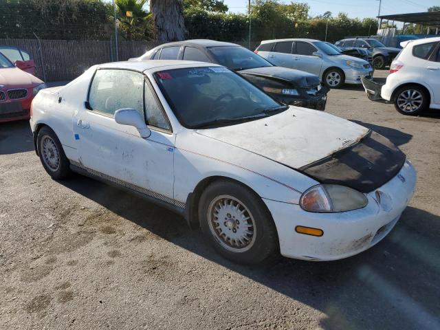 JHMEG1141PS007318 - 1993 HONDA CIVIC DEL SOL S WHITE photo 4