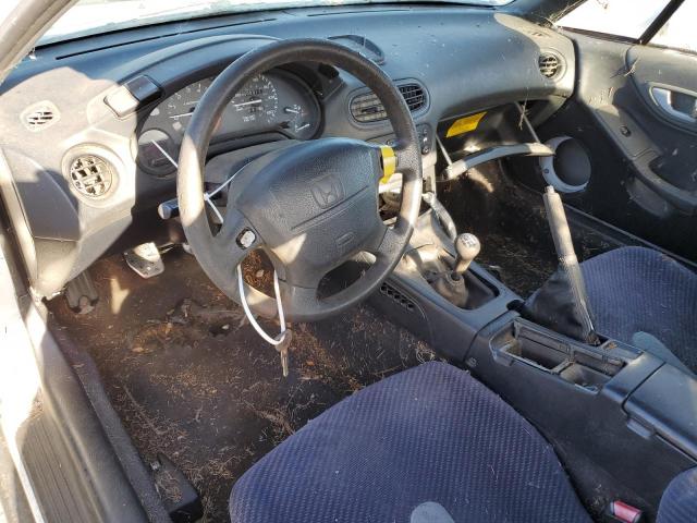 JHMEG1141PS007318 - 1993 HONDA CIVIC DEL SOL S WHITE photo 8