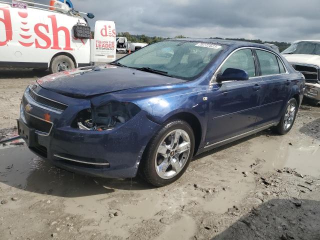 1G1ZH57B784304377 - 2008 CHEVROLET MALIBU 1LT BLUE photo 1
