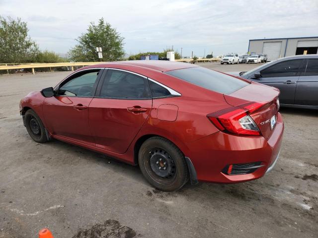 19XFC2F60LE002397 - 2020 HONDA CIVIC LX RED photo 2
