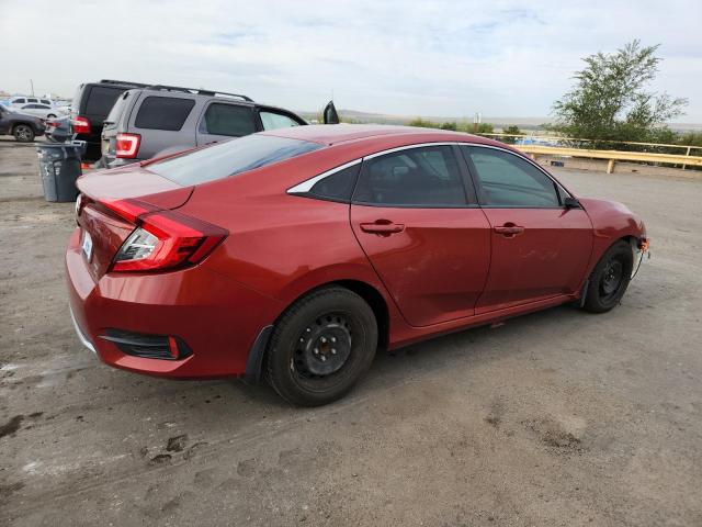 19XFC2F60LE002397 - 2020 HONDA CIVIC LX RED photo 3