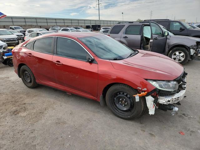 19XFC2F60LE002397 - 2020 HONDA CIVIC LX RED photo 4