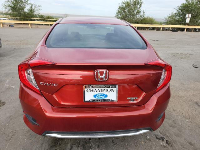 19XFC2F60LE002397 - 2020 HONDA CIVIC LX RED photo 6