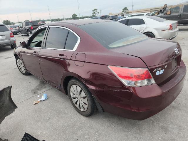 1HGCP2F33AA149845 - 2010 HONDA ACCORD LX 栗色 照片 2