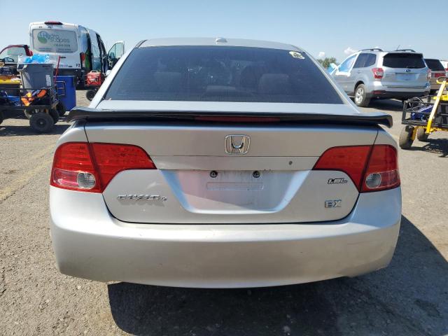 1HGFA16857L073465 - 2007 HONDA CIVIC EX SILVER photo 6