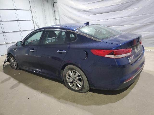 5XXGT4L32JG194355 - 2018 KIA OPTIMA LX ლურჯი ფოტო 2