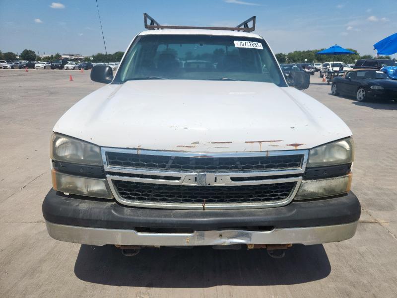 1GCEC19Z86E215514 - 2006 CHEVROLET SILVERADO C1500 WHITE photo 5
