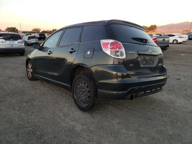 2T1KR32E75C432431 - 2005 TOYOTA COROLLA MA XR BLACK photo 2