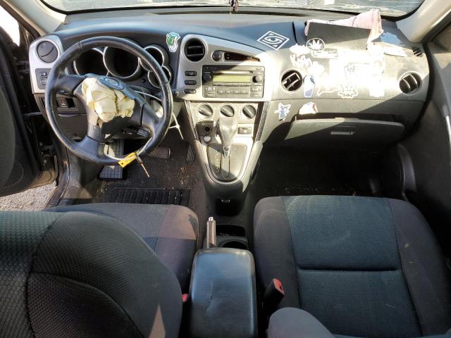 2T1KR32E75C432431 - 2005 TOYOTA COROLLA MA XR BLACK photo 8