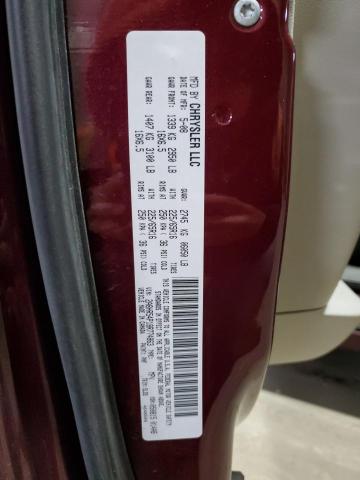 2A8HR54P18R774863 - 2008 CHRYSLER TOWN & COU TOURING 勃艮第红 照片 13