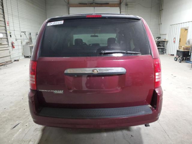 2A8HR54P18R774863 - 2008 CHRYSLER TOWN & COU TOURING 勃艮第红 照片 6