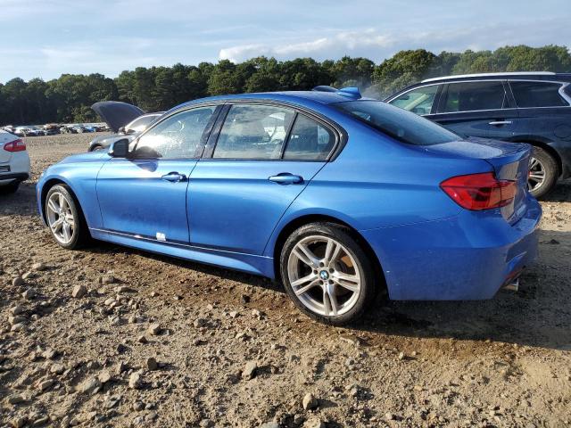 WBA8B7G56JNU95264 - 2018 BMW 340 XI BLUE photo 2