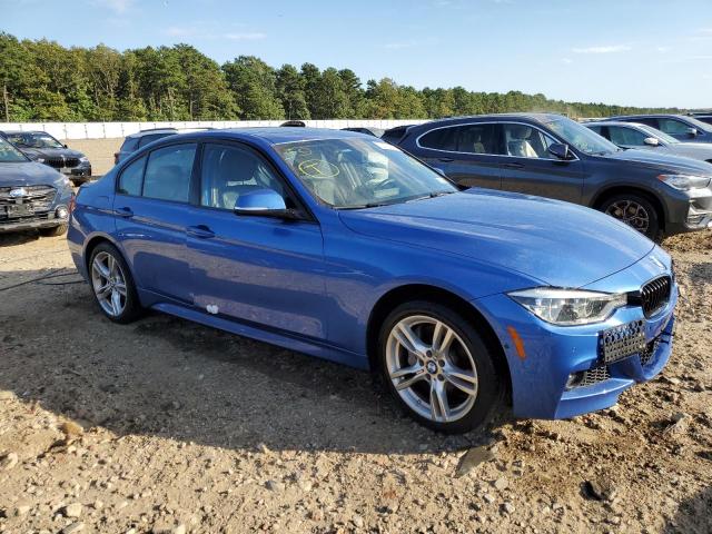 WBA8B7G56JNU95264 - 2018 BMW 340 XI BLUE photo 4