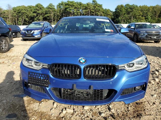 WBA8B7G56JNU95264 - 2018 BMW 340 XI BLUE photo 5