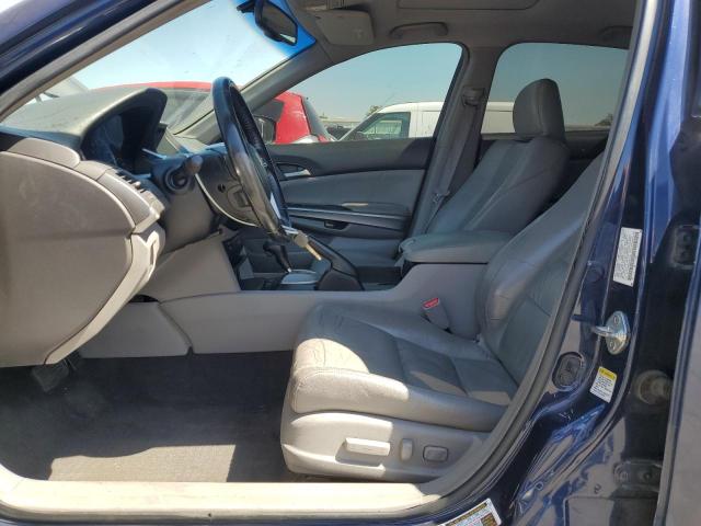 1HGCP36899A050198 - 2009 HONDA ACCORD EXL BLUE photo 7