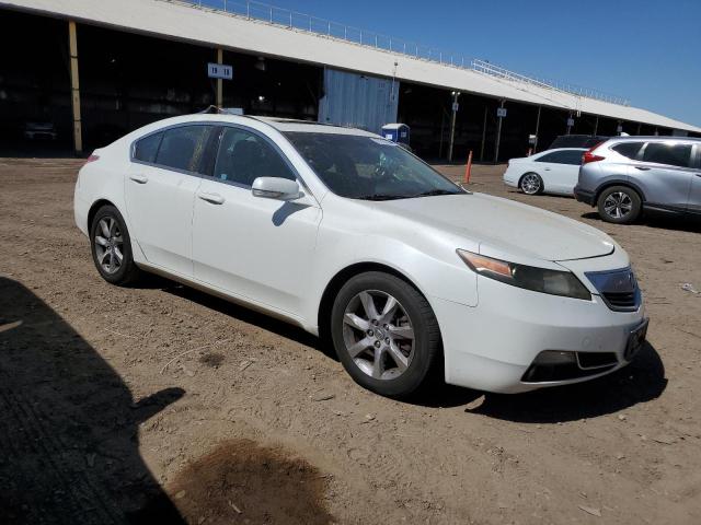 19UUA8F28DA000979 - 2013 ACURA TL WHITE photo 4