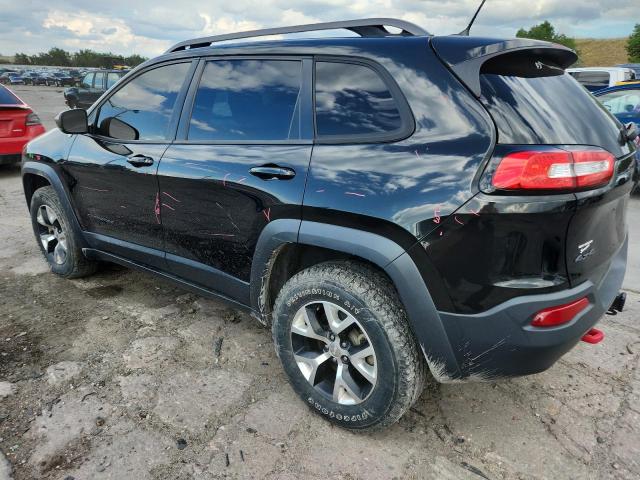 1C4PJMBS2FW687733 - 2015 JEEP CHEROKEE TRAILHAWK BLACK photo 2