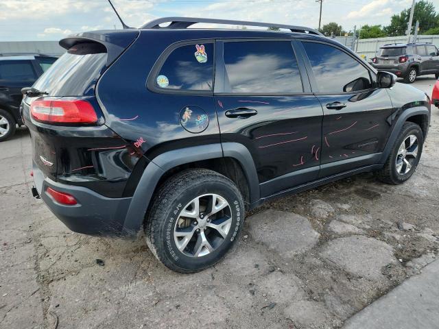 1C4PJMBS2FW687733 - 2015 JEEP CHEROKEE TRAILHAWK BLACK photo 3