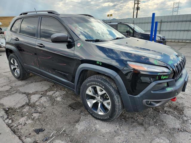 1C4PJMBS2FW687733 - 2015 JEEP CHEROKEE TRAILHAWK BLACK photo 4