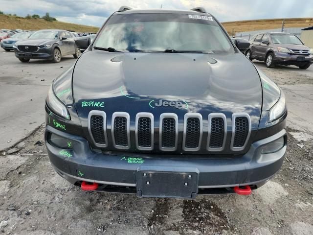 1C4PJMBS2FW687733 - 2015 JEEP CHEROKEE TRAILHAWK BLACK photo 5