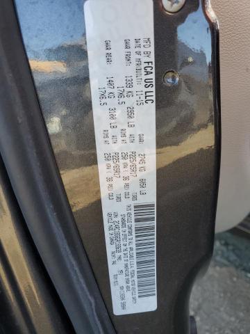 2C4RC1BG6GR193639 - 2016 CHRYSLER TOWN & COU TOURING ნაცრისფერი ფოტო 13