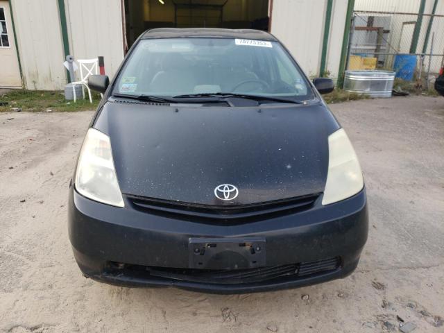 JTDKB20U440012563 - 2004 TOYOTA PRIUS BLACK photo 5