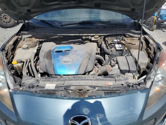 JM1BL1V75C1654096 - 2012 MAZDA 3 I TEAL photo 11