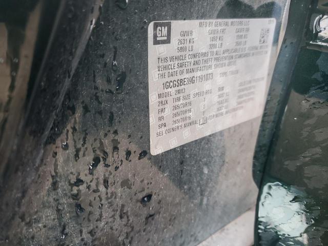 1GCGSBE39G1191073 - 2016 CHEVROLET COLORADO მწვანე ფოტო 12