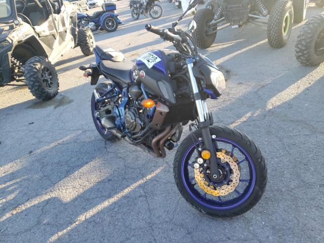 JYARM27E6JA002433 - 2018 YAMAHA MT07 BLUE photo 1