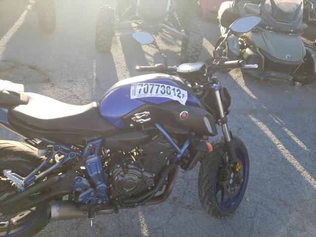 JYARM27E6JA002433 - 2018 YAMAHA MT07 BLUE photo 5