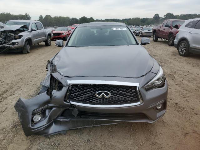 JN1EV7AP3KM542932 - 2019 INFINITI Q50 LUXE GRAY photo 5