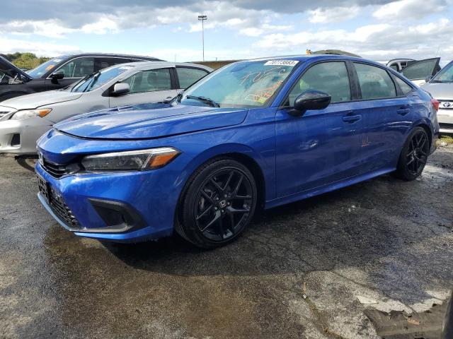2HGFE2F55NH534741 - 2022 HONDA CIVIC SPORT 蓝色 照片 1