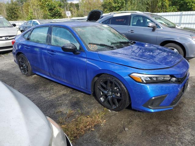 2HGFE2F55NH534741 - 2022 HONDA CIVIC SPORT 蓝色 照片 4