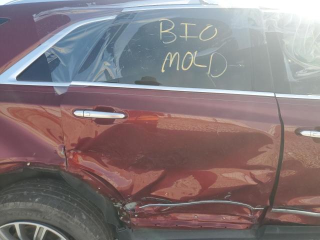 1GYKNCRS5JZ161094 - 2018 CADILLAC XT5 LUXURY 红色 照片 10