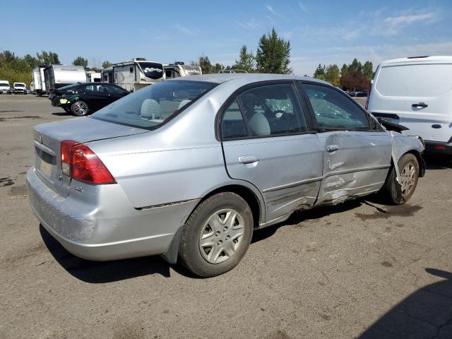 2HGES16503H572132 - 2003 HONDA CIVIC LX SILVER photo 3
