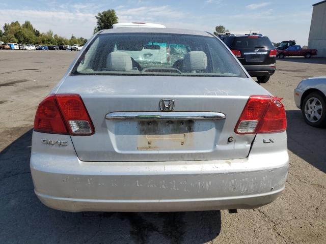 2HGES16503H572132 - 2003 HONDA CIVIC LX SILVER photo 6